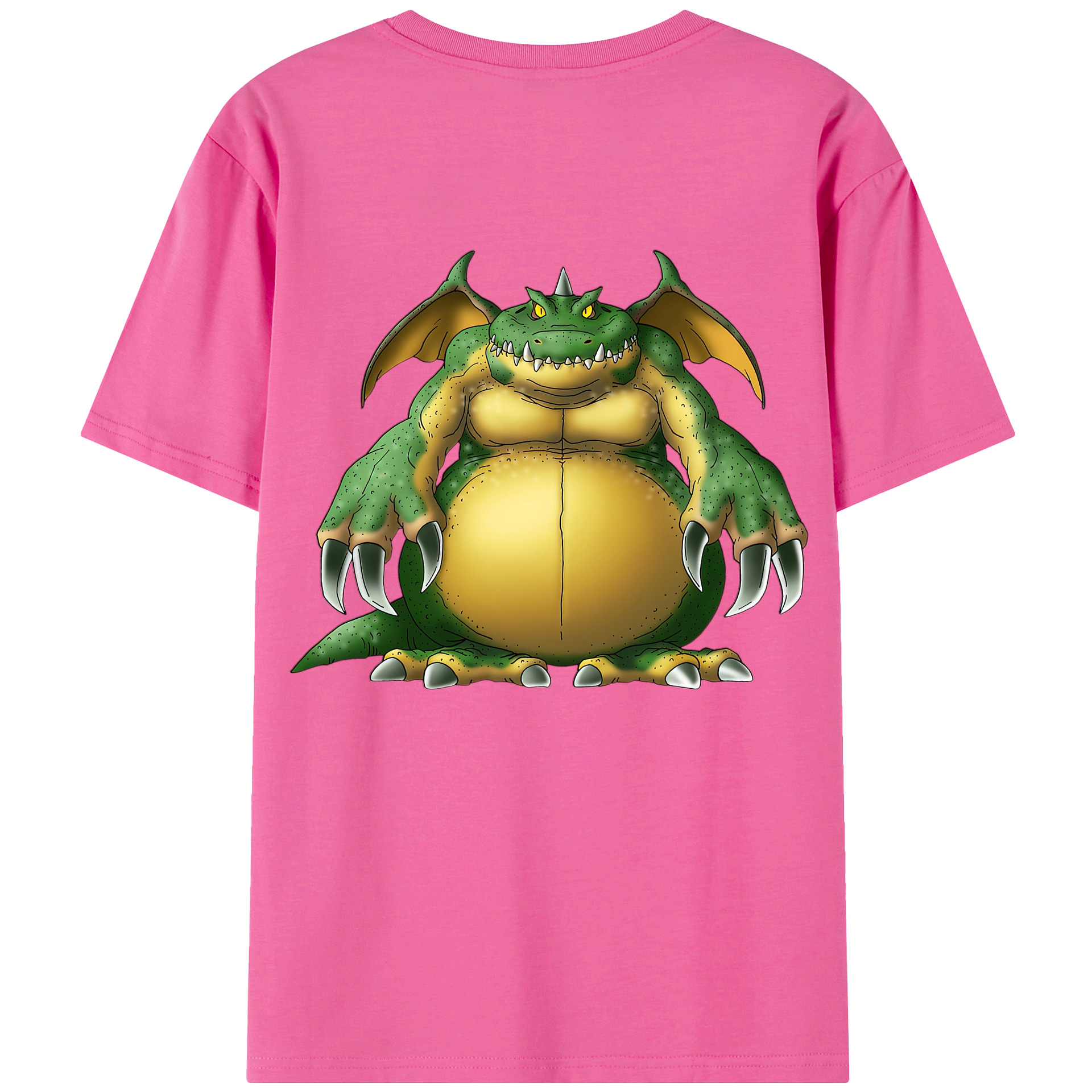 （画像用） ドラゴンクエスト Doragon Kuesuto Dragon Quest レディース半袖Tシャツ(バックプリント)